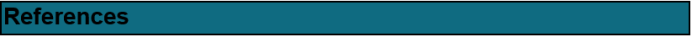 References Banner