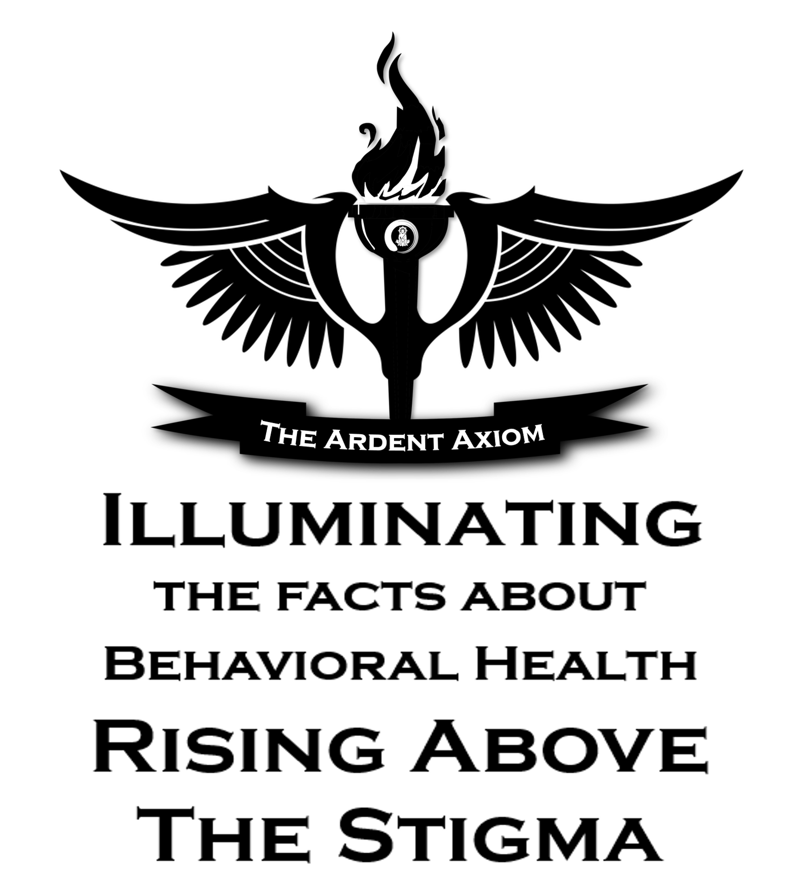 AA Black Text Square - Illuminating